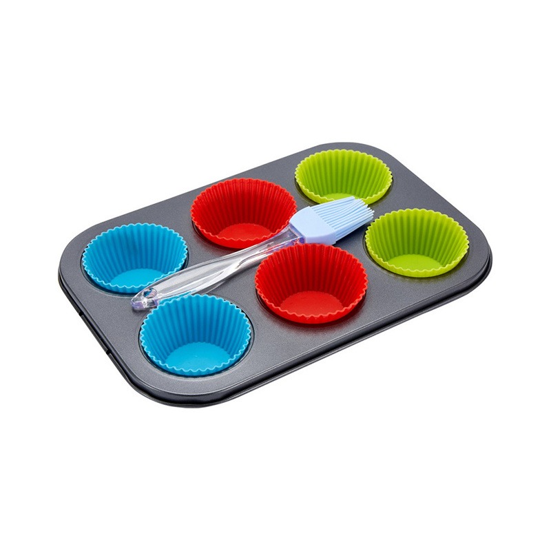 BWSET065 6 Cup Muffin Pan Sets