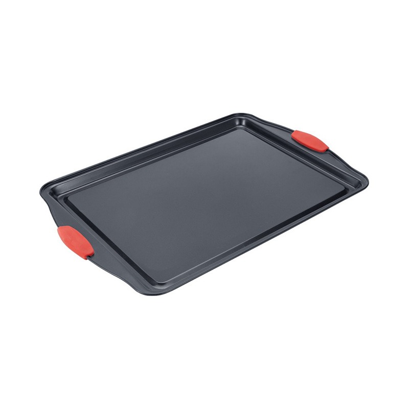 BW66I007/S Cookie Sheet Pan With Silicone Handle